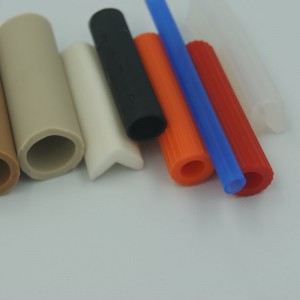 Экструдированные красочные силиконовые резиновые шланги вакуумные силиконовые трубки для кондиционера