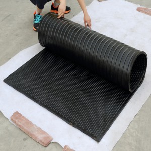 Сотовый шаблон анти вибрации резиновый коврик резиновый лист для фермы